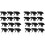 24 Pcs Trigger Sprayer Spray Bottle Nozzle  - 28/410 Neck Bottle Size 1