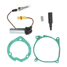 Keramische gloeibougieverwarming voor 12V dieselmotoren, snelle verwarming, hoge vermogensdichtheid, inclusief montage- en verwijderingsgereedschap.