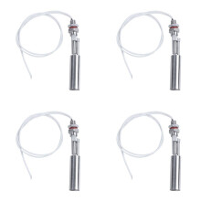 4X Sensor de Nivel de Agua de Rotura de Acero Inoxidable Interruptor de Flotador Horizontal