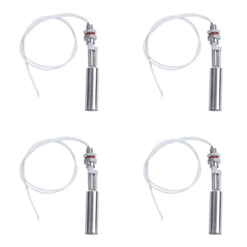 4X Stainless Steel Breaking Water Level Sensor Horizontal Float