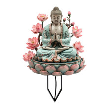 Outdoor Buddha Yard Sign Decoration Garden Stake for Lawn Pathway Outd