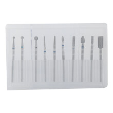 High Performance Nail Drill Bits for Acrylic Gel Nails Corrosion Resistant Premium Tungsten Carbide Bit Wide Compatibility with3/32Shank Tools