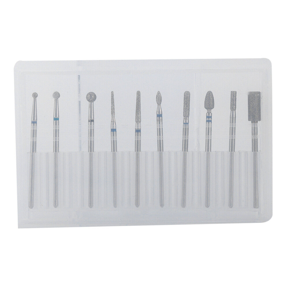 High Performance Nail Drill Bits For Acrylic Gel Nails Corrosion Resistant Premium Tungsten Carbide Bit Wide Compatibility With3/32Shank Tools 9028731810782