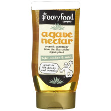 The Groovy Food Company Organic Light Amber  Mild Agave Nectar 250 ml Pack