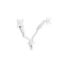 Soporte para monitor TooQ DB1434TNR-W blanco 2 pantallas 13-34"