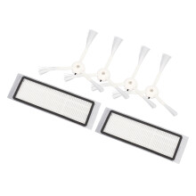 Vacuum Side Brush Filter Set for S50 S51, ABS Rubber, 88g