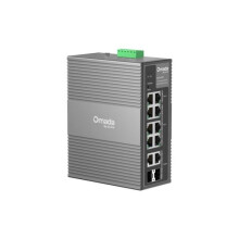 Switch TP-Link Omada IES210GPP 8 Puertos Gigabit L2+ PoE++ Cloud DIN Rail Rack