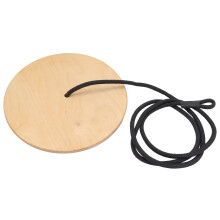 Adjustable Wooden Disc Rope Swing, 78.7in, 200kg Capacity