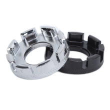 2 pièces de clés à rayons pour vélo, à 8 fentes, Diam. 4,0 cm, Diam. intérieur 2,0 cm