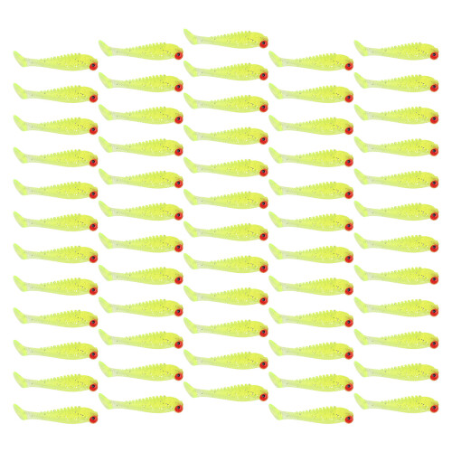 Artificial Lures, 50 Soft Silicone Baits