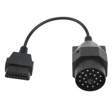 OBDI til OBDII konverteringsværktøj Høj kompatibilitet Plug and Play diagnostisk scanneradapter til BMW-køretøjer med 20-bens interface,