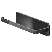 Non Scratching Magnet Magnetic Paper Towel Holder Adjustable Mounting Orientation Space Saving Design Powder Coated Steel Versatile Storage Solution