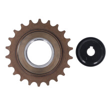 Single Speed Bike Freewheel Threaded Type Freehub Replacement Smooth Rotation High Tensile Steel Compatible With Standard Threaded Bicycle Rear Hub Cy