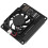 Argon Fan HAT for Raspberry Pi 4/ 3 Cooling Fan with Software Adjustable Speed / 40mm  Fan for Raspberry Pi4 4