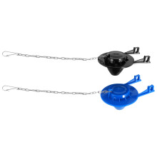 2 Pieces Toilet Flapper Replacements 2 Inch Toilet Flapper Stopper Water Saving Flappers with 2 Pieces Toilet Chains
