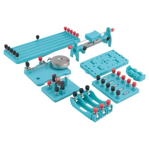 Kids Electricity Circuit Learning Kit Physics Experiment Kit Basic Educational ABS Electricity Magnetism Learning Tool 1