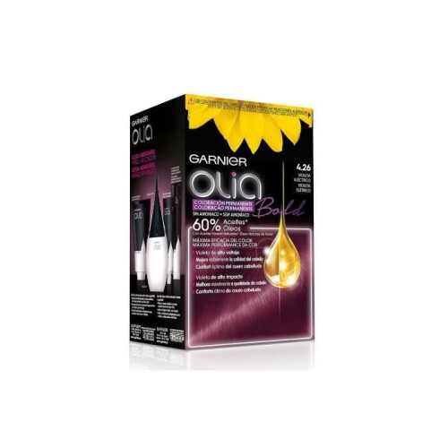 OLIA PERMANENT COLORATION-VIOLET 4,26 PIÈCES ÉLECTRIQUES 4 DE IMEDIA