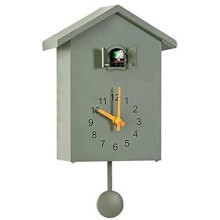Horloge à coucou moderne, inspirée du chant des oiseaux, idéale pour la décoration du salon, de la chambre d'enfant, de la cuisine, du burea