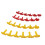 Badminton Racket Racquet Stringing Grommets Eyelets Replacement Accessories Guard Tube 6 Nails Type Red 9