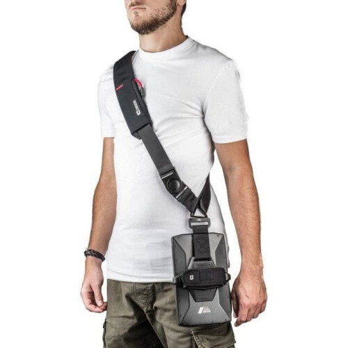 CROSSCALL Alça de ombro com alça rotativa X-STRAP - Preto - Compatível com Core-T4