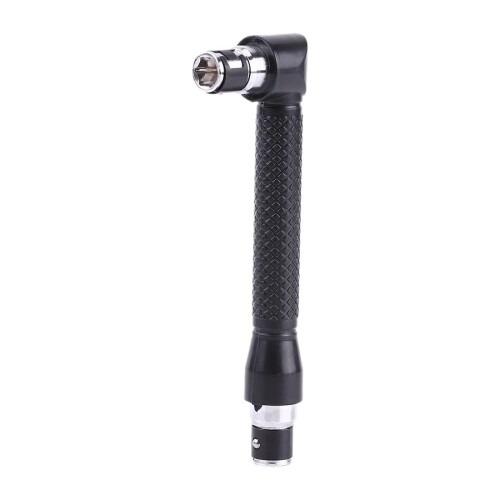 Hex Socket Wrench 1/4Inch L Shaped Socket Wrench Set with 10Pcs Various Angled Screwdriver Bits Hand Tool Kit 1