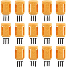 14-Packs Battery Holders for  20V Mount Dock Fit for 20V 60V MAX Yellow (No Battery)