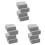 12 Pack Grill Griddle Cleaning Brick Block,Kitchen Bathroom Cleaning Pumice Block, De-Scaling Cleaning Stone 1