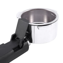 Portafiltro de Café Sin Fondo de Acero Inoxidable de 51 Mm para Cafetera Espresso Profesional Accesorio