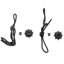 2Pcs Hatchback Parcel Shelves Trunk Lid Back Shelf String Holding Strap Rope Small For 6 R20 Mk5 1K6 863 447 A