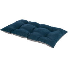 KERBL - Colchão de chão reversível S - 45 x 70 cm - Almofada ELY - Cinza/petróleo