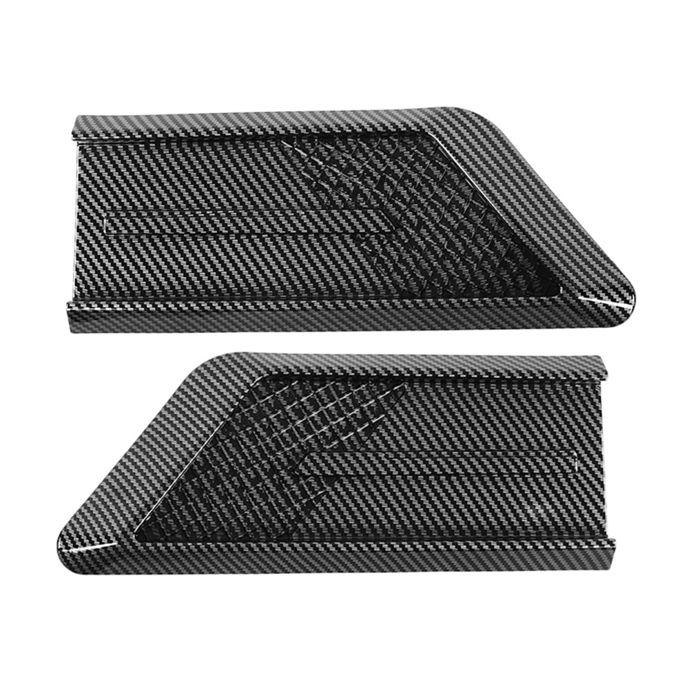 Easy Installation Hood Air Outlet Vent Molding For Cars Carbon Fiber Design Durable Abs Plastic Ventilation Hood Scratch Resistant Heat Resistant 9370362964878