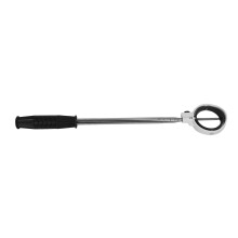 Telescopic Stainless Steel Golf Ball Retriever 8-Section Black, 205cm