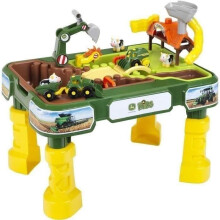 Tisch für Sand- und Wasserspiele John Deere - KLEIN - 3948 - Unisex - Kind - Gelb - Ab 3 Jahren