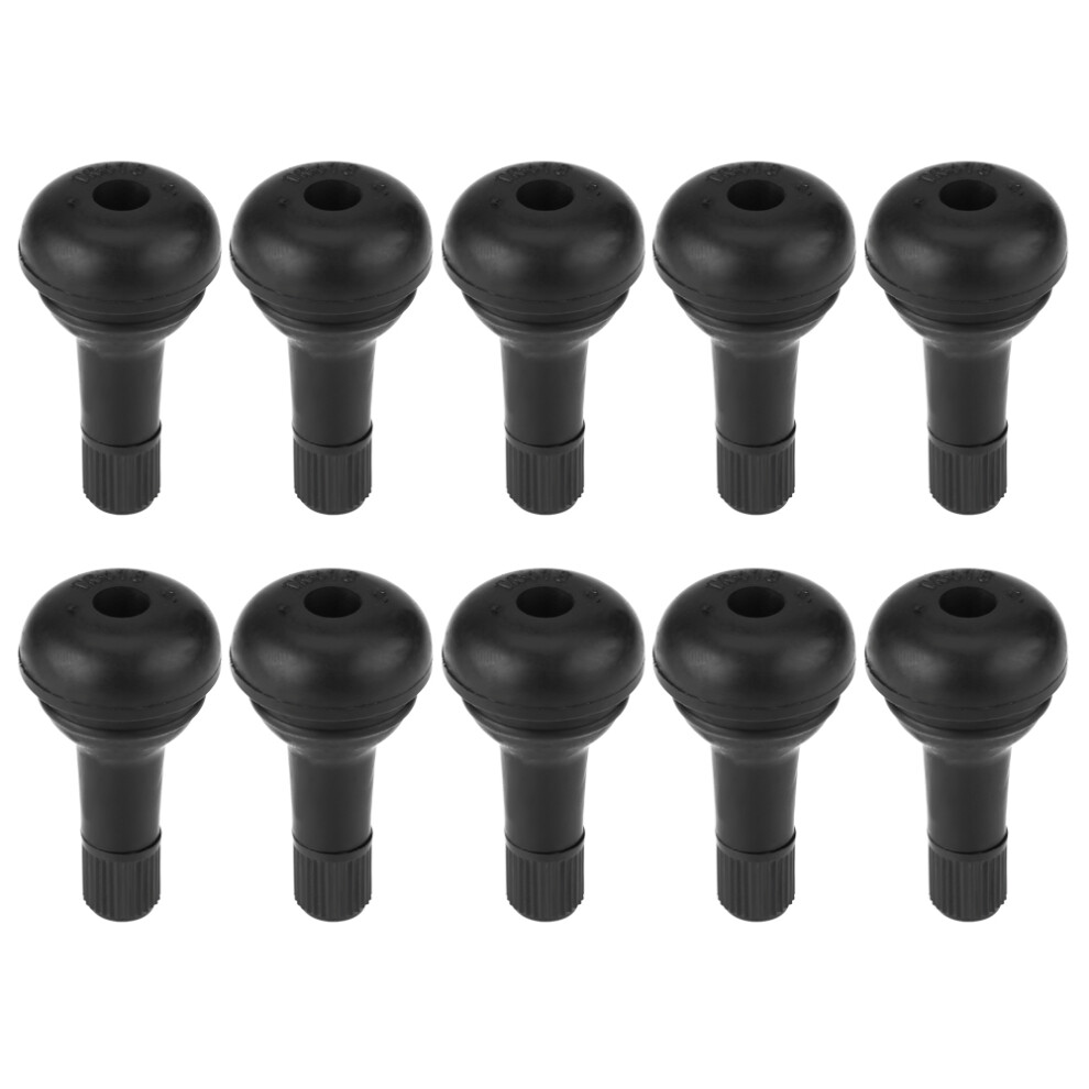 Epdm Rubber Construction Leak Tested Snap-In Tire Valve Stem High Temperature Brass Valve Cores Universal Fitment Corrosion Resistance Tubeless Tire 9190834141596