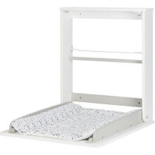 Badabulle Plouf wall-mounted changing table, with changing mat included - Foldable and compact