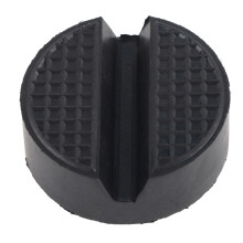 Vehicle Lift Support Rubber Jack Adapter With Crush Resistance And Cushion Resistance Cross Slotted Design Universal Fitment Anti Slip Rail Frame