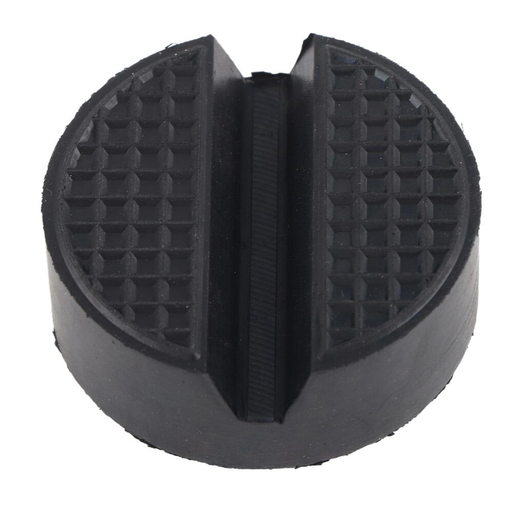Diy Vehicle Maintenance Tool Cross Slotted Rubber Jack Pad For Universal Fitment Car Undercarriage Protection Cushion And Crush Resistance Anti Slip 9190834045672