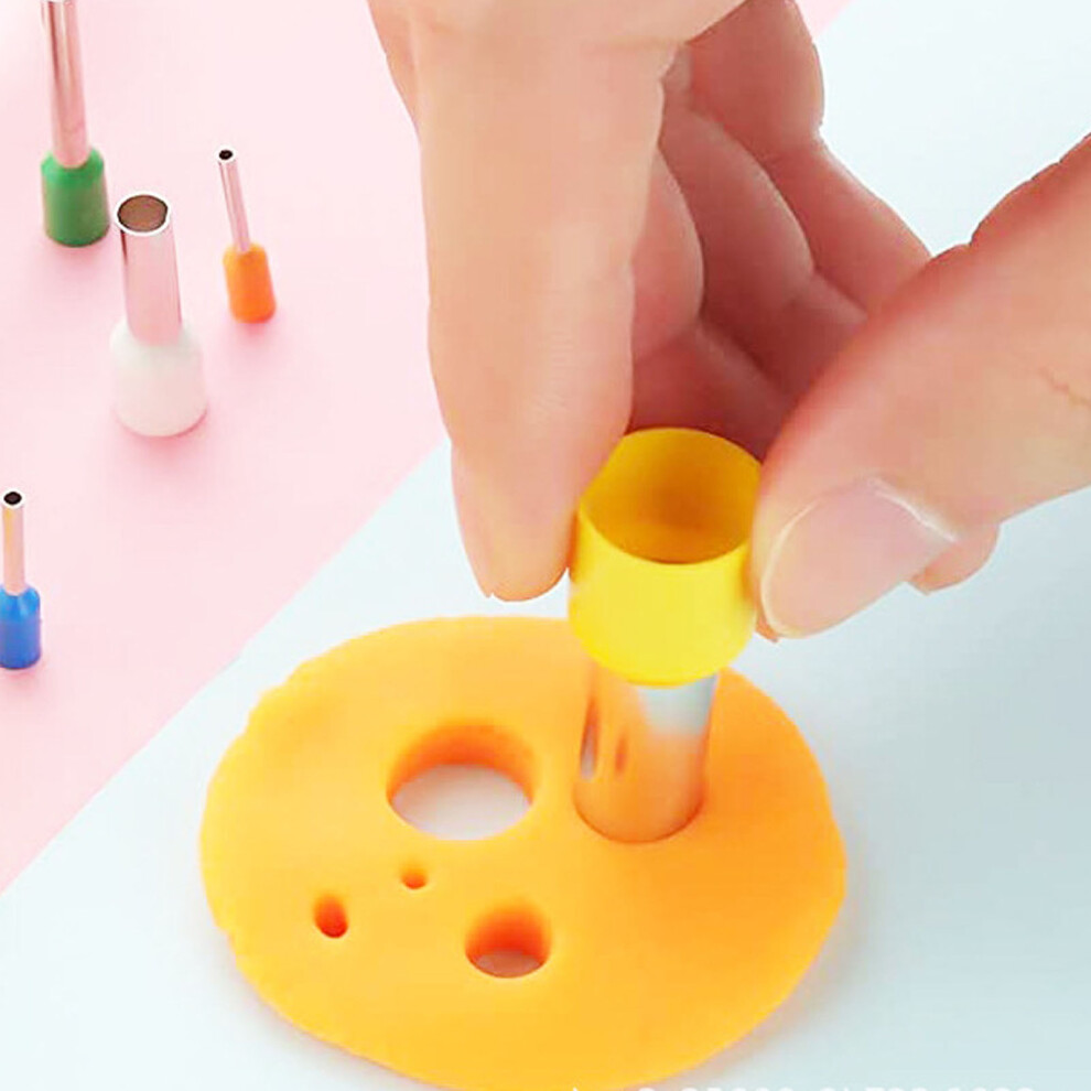 136Pcs Polymer Clay Earrings Kit With 36 Shape & 40 Circle Cutters 3151373795257