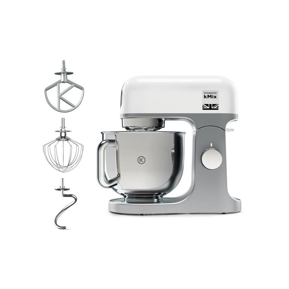 Kenwood Kmix Kmx750wh Food Processor - 1000 W - 5 L Stainless Steel Bowl White