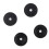 4PC 20*8mm Aluminum Isolation Feet Pad Stand Base For CD Turntable Rad 1