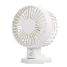 Desk Fan for Office Home Dorm, Portable Clip on Fan Angle Adjustable, USB Rechargeable Battery Operated