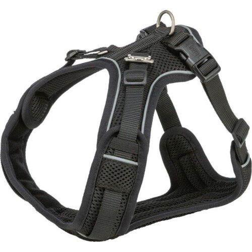 Trixie Imbragatura per cane - TRIXIE - Premium FlexMesh - Nero - S/M - Comfort e sicurezza