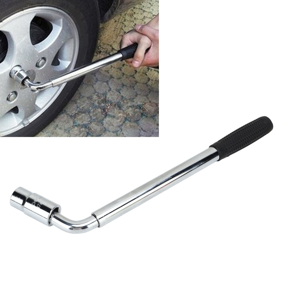 Telescoping Lug Wrench 17-23Mm, Extendable, Chrome Vanadium Alloy 6951373302540