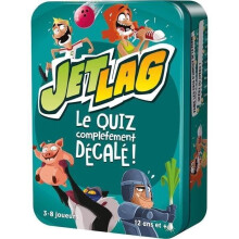 Juego de mesa Jet Lag - ASMODEE - Jetlag - Juego de acción y reflejos - Infantil - Exterior