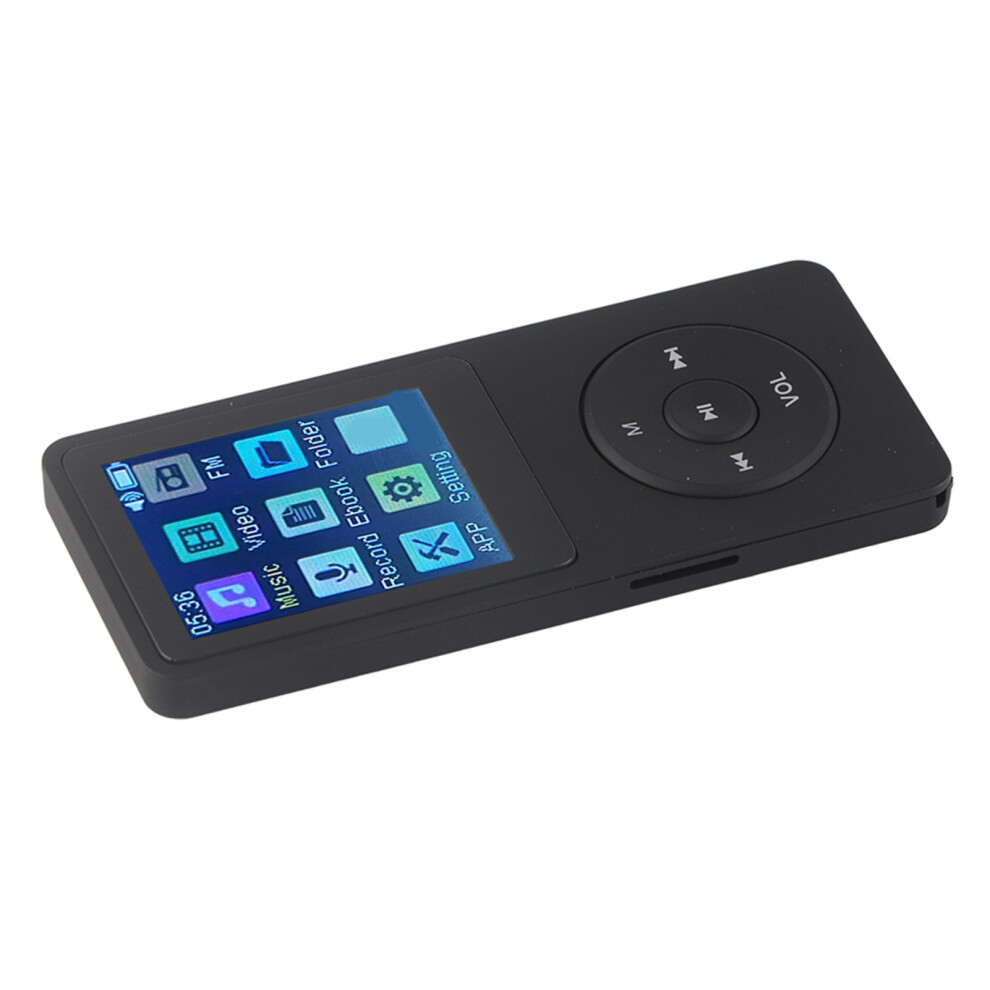 1.8" Lcd Mp4 Player Supports 32Gb Memory Card Lossless Sound - Black 4961372841034
