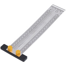 200 mm Edelstahl Multifunktions-T-förmiger Markierungskaliber für Tischler