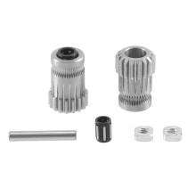Stampante 3D MK3 Drive Gear Extruder Dual Gear Kit Drive Gears Ruota di Estrusione per Aggiornamento Stampante 3D Prusa I3 MK2 MK2S