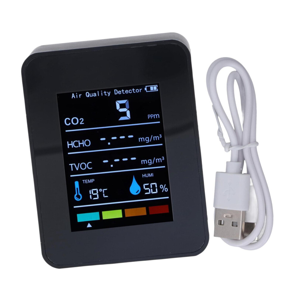 Air Quality Meter With Sound Alarm Co2 High Accurate For Office Yard K 6901423350274