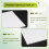 6 PeçAs Painel de AbsorçãO AcúStica 12 Polegadas X 12 Polegadas X 0,4 Polegadas Acolchoamento à Prova de Som para Isolamento de Eco Baixo para 4