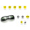 Γυαλιά ηλίου που εφαρμόζουν πάνω από την οδήγηση, μειώνουν την αντανάκλαση των 1